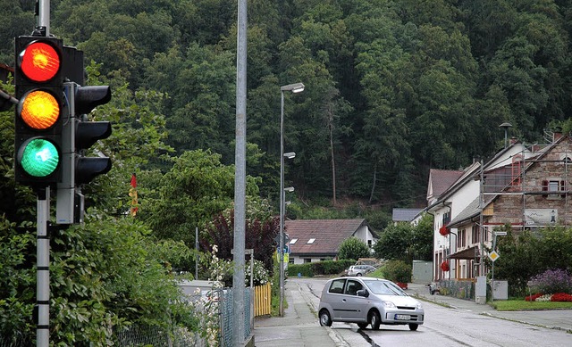 Alle Signale leuchten beim Degerfelder.... Sie fordern eine feste Installation.  | Foto: Ralf H. Dorweiler