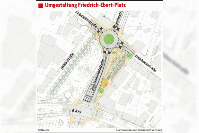 Friedrich-Ebert-Platz soll 2014 umgestaltet werden