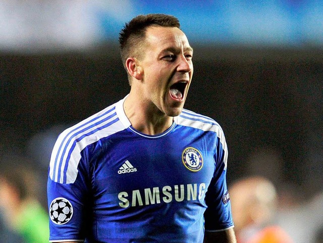 John Terry gehrte zu den strksten Spielern bei Chelseas 4:1 ber Neapel.  | Foto: AFP