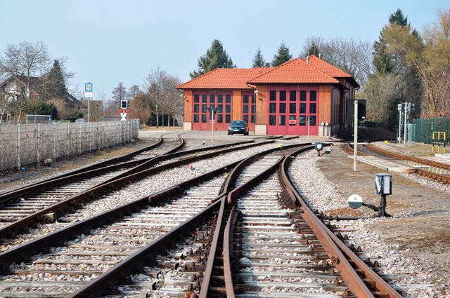 Weiter offene Fragen beim Umbau der SWEG-Werkhalle in Staufen  | Foto: Rainer Ruther