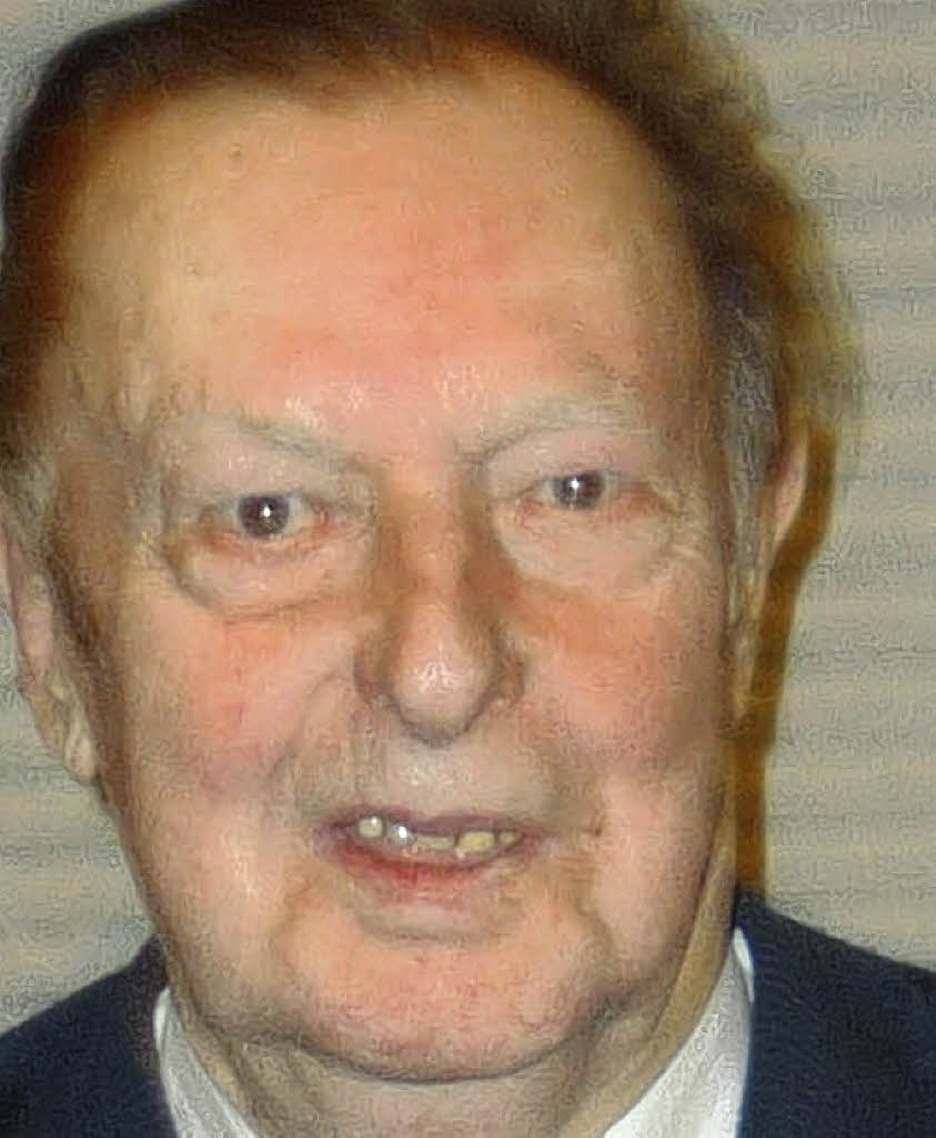 Josef Bauer wird 90 Hartheim Badische Zeitung