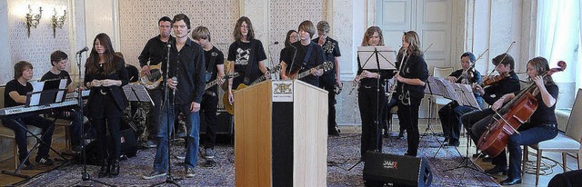 Hervorragend war die musikalische Gest...e&#8220; der Waldkircher Musikschule.   | Foto: Fotos: Eberhard Weiss