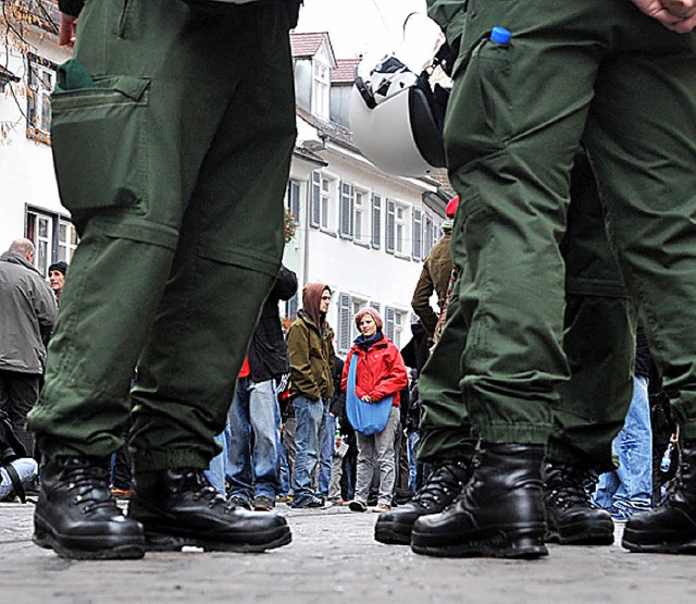 Demo in Freiburg   | Foto: Bamberger