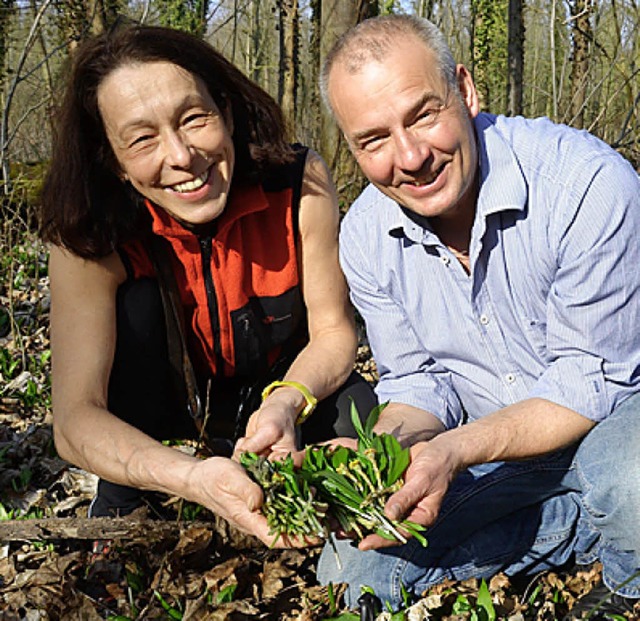 Walburga und Lothar Koch vom Gasthaus ... zum Beispiel im Burkheimer Rheinwald.  | Foto: zink