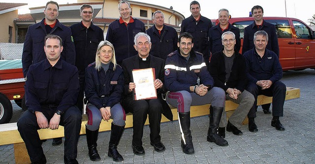 Die Feuerwehr Kirchzarten bernahm den...um in der &#8222;Ewigen Stadt&#8220;.   | Foto: Privat