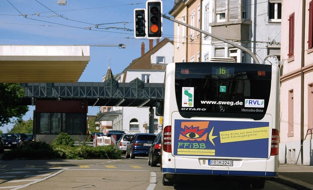 Lediglich acht Prozent des Mobilittsb... Punkt, an dem angesetzt werden kann.   | Foto: Nikolaus Trenz