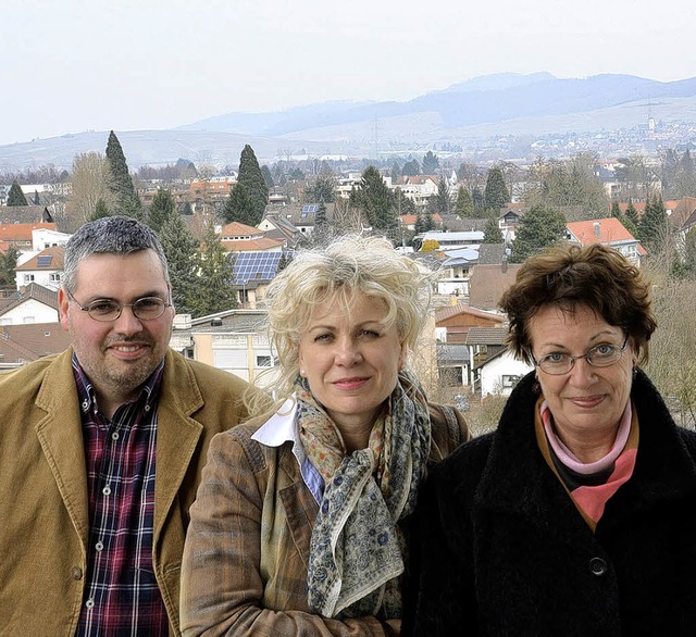 Informationen aus den Gemeinden Bad Kr...r Huber,  Andrea Bsch und Ute Wehrle.  | Foto: Susanne Mller