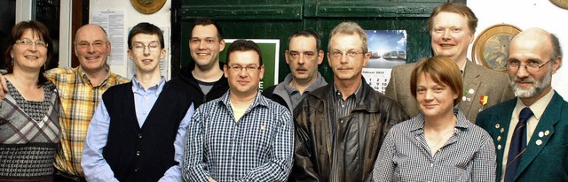 Der neu gewhlte Vorstand der Kanderne...eas Brischle (von links nach rechts).   | Foto: Norbert Sedlak