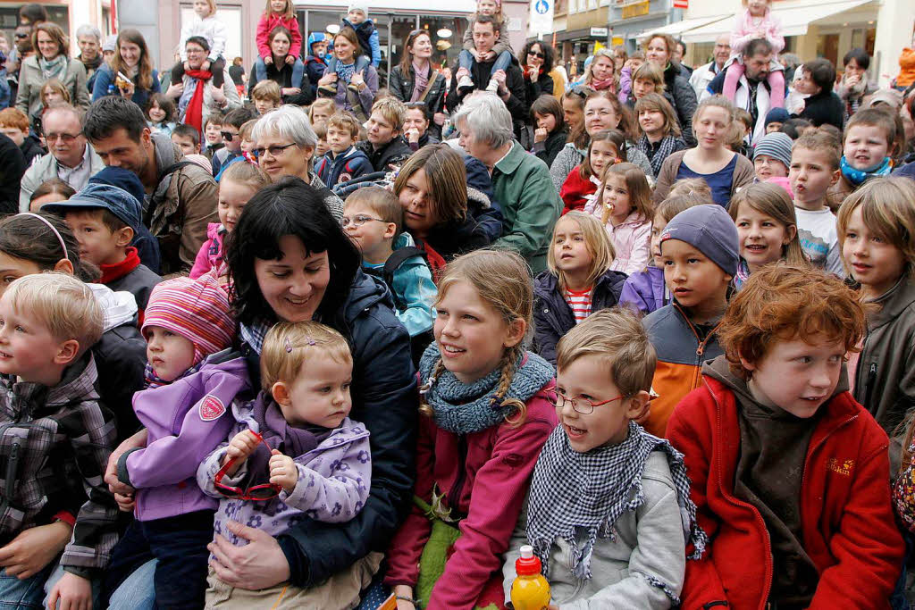 Der Open-Air-Tag bei der Puppenparade in Lahr.