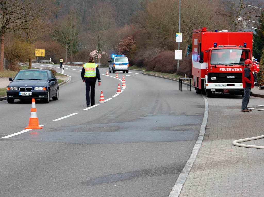 Trotz raschen und beherzten Handels der Feuerwehren konnte das Haus in Brennet nicht gerettet werden.