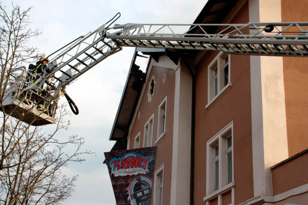 Trotz raschen und beherzten Handels der Feuerwehren konnte das Haus in Brennet nicht gerettet werden.