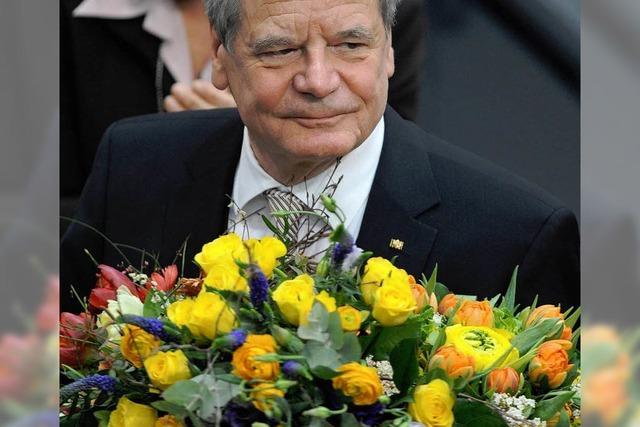 Joachim Gauck: Eine Aufgabe, ein Ziel