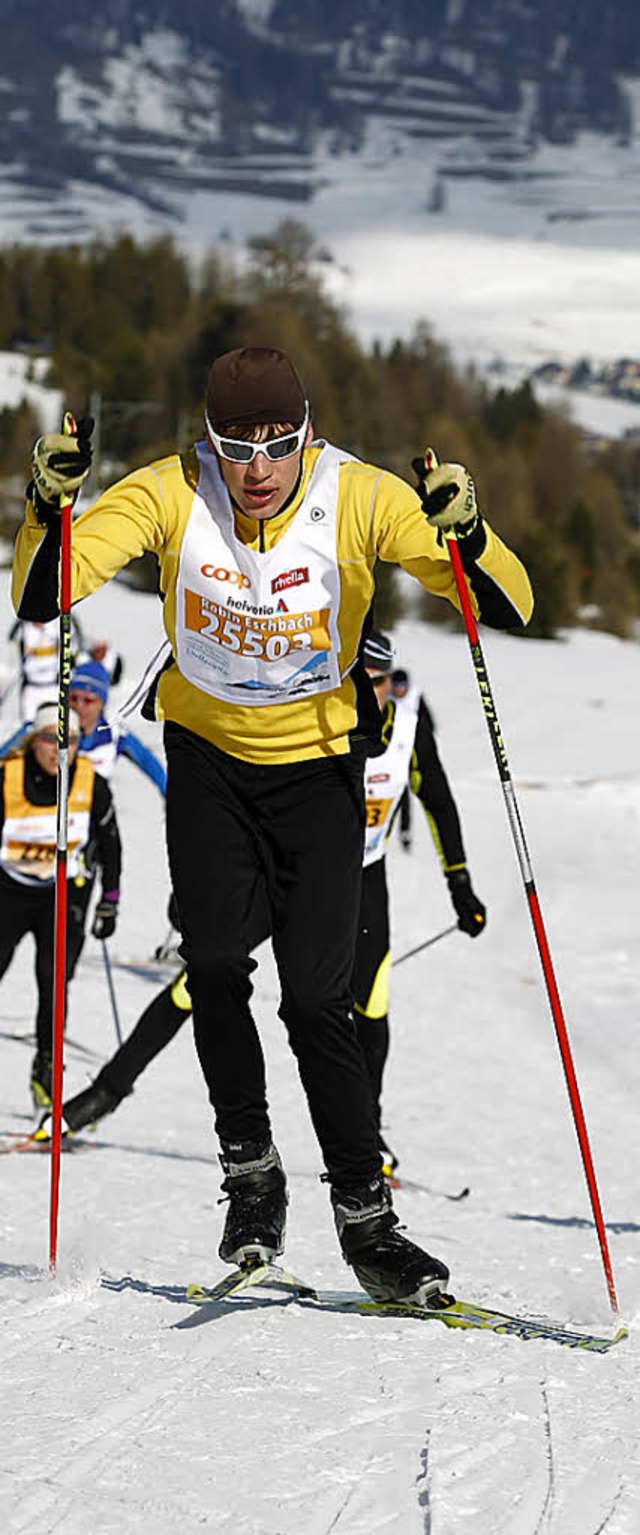Der Kanute Robin Eschbach ist auch auf Skiern sehr erfolgreich.   | Foto: BZ