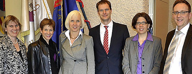 Marion Ziegler-Jung, Marion Dammann, G...nn  und Christian Bender (von links).   | Foto: Privat