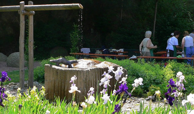 Nach der zehnten Gartenwoche eingeweiht: Der Gemeindegarten in Brchau  | Foto: archivfoto: hermann jacob