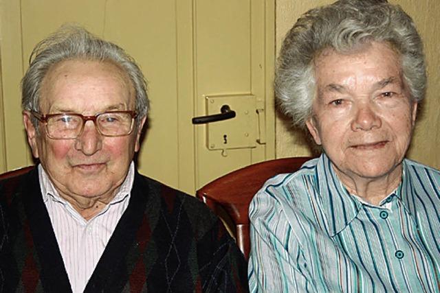 Seit 60 Jahren glücklich verheiratet