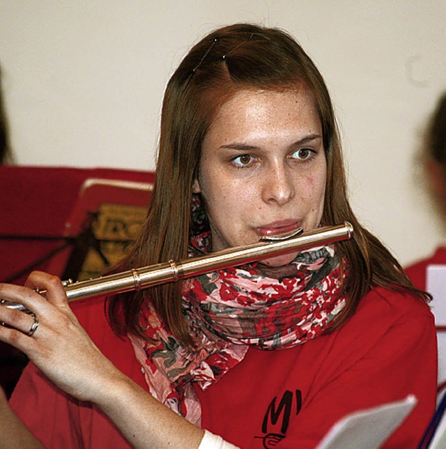 Ein Mitglied des Altdorfer Jugendorchesters.   | Foto: S. Decoux-Kone