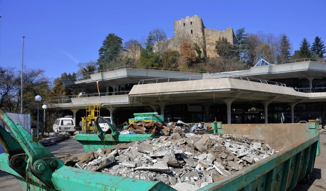 Auch whrend der Sanierungsarbeiten fi...s Badenweiler  Veranstaltungen statt.   | Foto: Sigrid Umiger