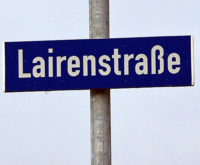 Vllig neu bald die Lairenstrae in Kirchhofen gestaltet.   | Foto: Gallien