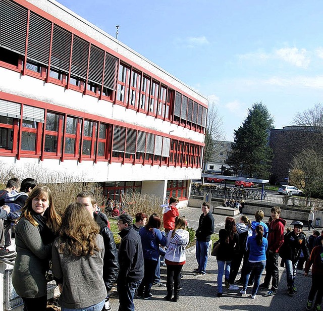 Die Werner-Kirchhofer-Realschule &#8211; 480 Schler, ein Konzept.   | Foto: Fautz