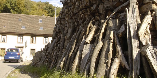 Holz ist gefragt &#8211; am Samstag fi...vier Schlagraumversteigerungen statt.   | Foto: Peter Gerigk