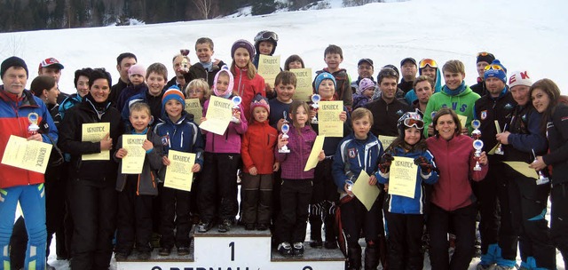 Einzeln (Foto) und in Familienmannscha...nsmeisterschaften der Skizunft Bernau.  | Foto: Privat
