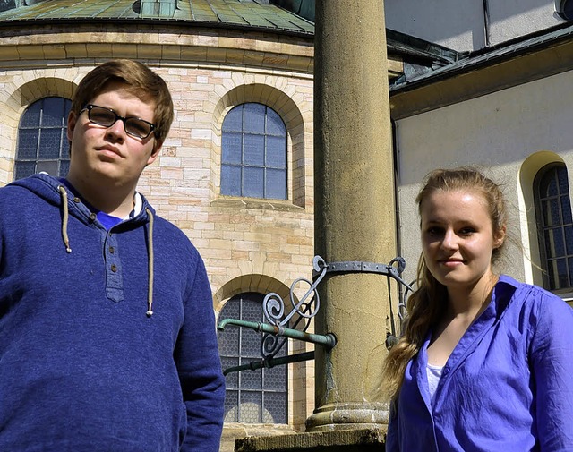 Christopher van der Meyden und Linda Nier  | Foto: Sebastian Barthmes