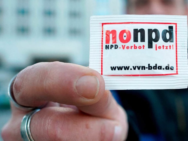 Ein entscheidender Schritt hin zum Verbot der NPD ist getan.  | Foto: dapd