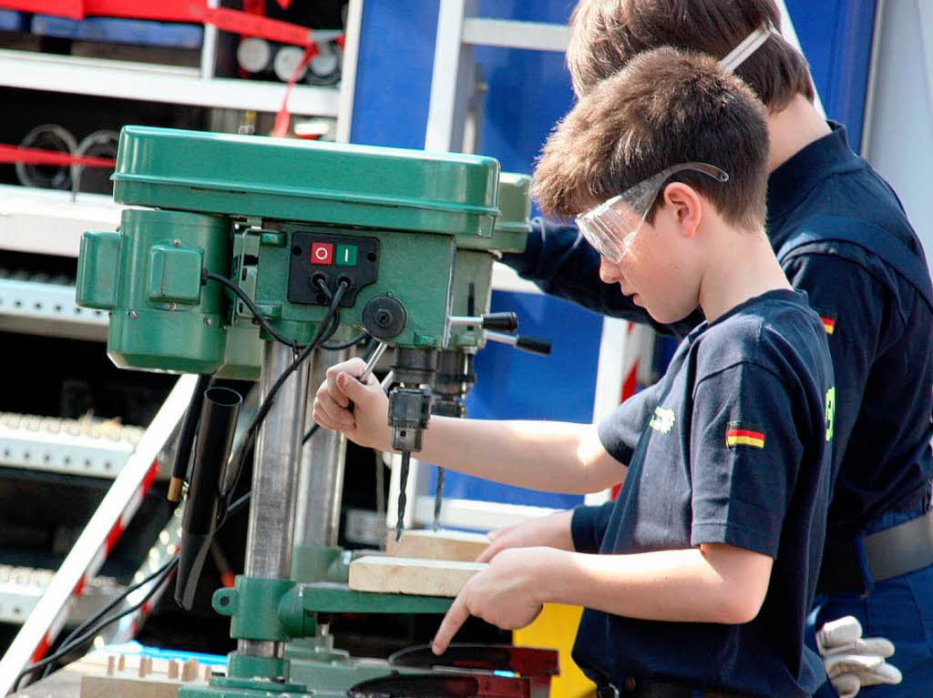 Zahlreiche Firmen aus der Region prsentierten sich bei der Frhjahrsmesse der Breisacher Bautechnologie in der Breisgauhalle.