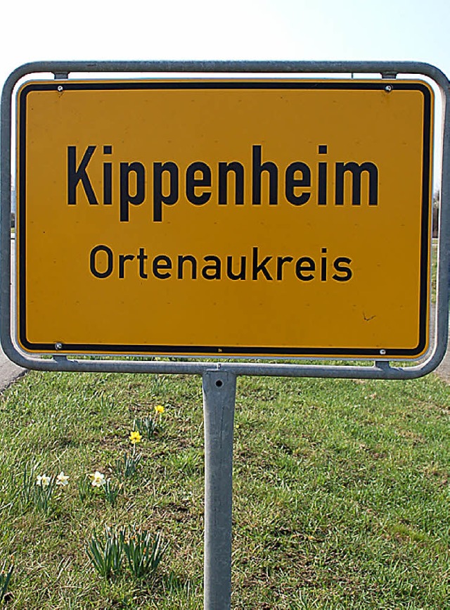 kippenheim ortsschild  | Foto: hr