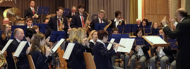 Solopartien spickten das Konzert des M...Knigschaffhausen mit groen Gefhlen.  | Foto: Hlter-Hassler