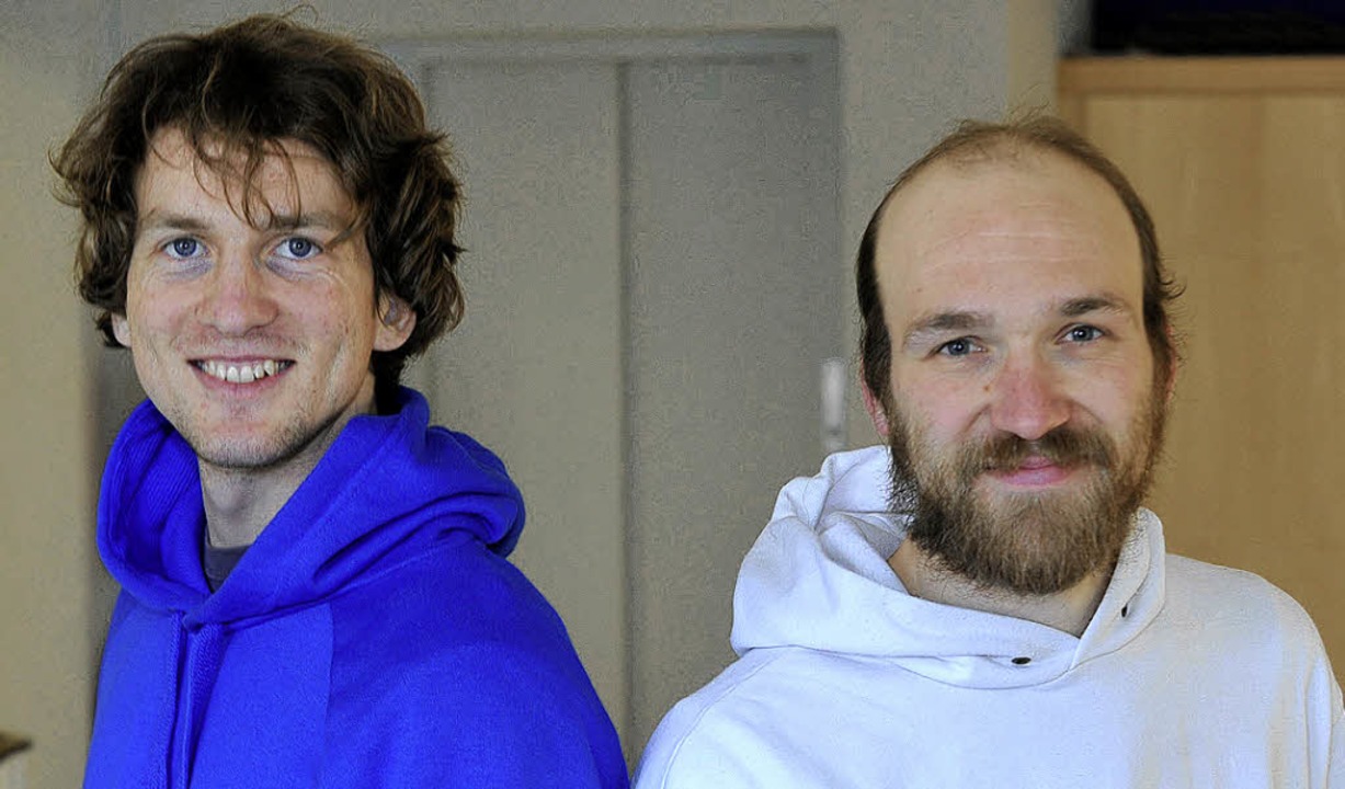 Benedikt Wider (links) und Nicolai Voss   | Foto: Bamberger