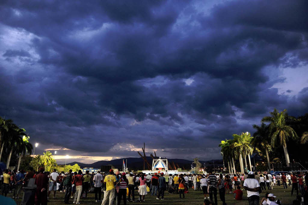 Die Papstmesse in Santiago de Cuba