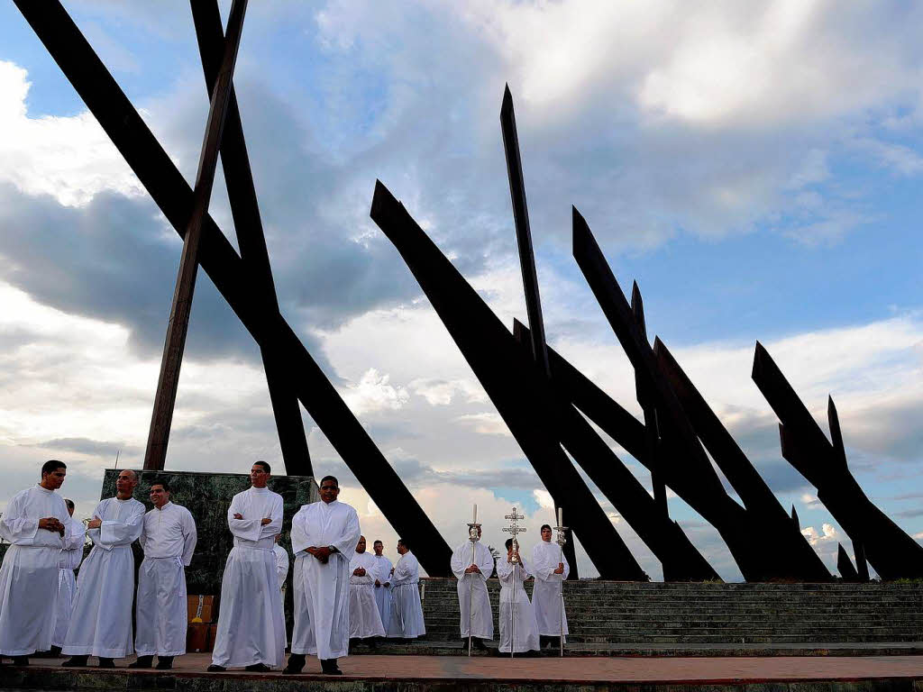 Die Papstmesse in Santiago de Cuba