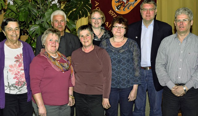 Im Rahmen der Jahreshauptversammlung d... Mitgliedschaft und Engagement   aus.   | Foto: frank kreutner