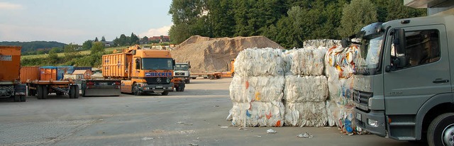 Weniger Bauschutt, mehr Recyclingmater...ch in Richtung Windenreute erweitern.   | Foto: Gerhard Walser/Sylvia-Karina Jahn