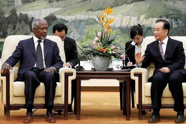 Annans Friedensplan akzeptiert, doch die Kmpfe gehen weiter