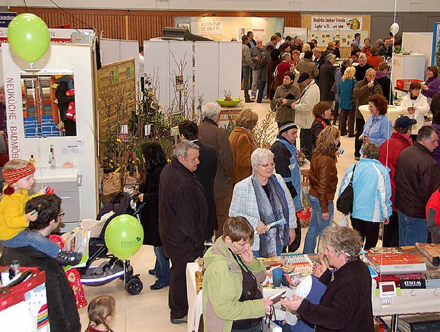 Die Trendmesse im Jahr 2010 hat  mehr ...esucher in die Sulzberghalle gelockt.   | Foto: ARCHIV: WOLFGANG BECK