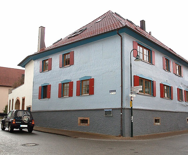 In diesem heutigen Wohngebude war bis...opulre Gasthaus Adler untergebracht.   | Foto: (2) barbara rderer