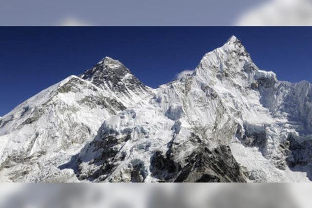 Richard Stihler auf dem Weg zum Mount Everest