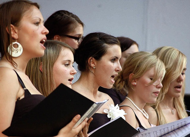 Der Chorverband wnscht sich, dass Kin...liche ans Singen herangefhrt werden.   | Foto: Archivfoto: Hildegard Siebold