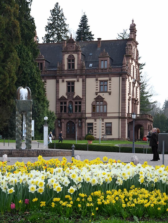 Frhling vor dem Groherzoglichen Palais Badenweiler.   | Foto: Umiger