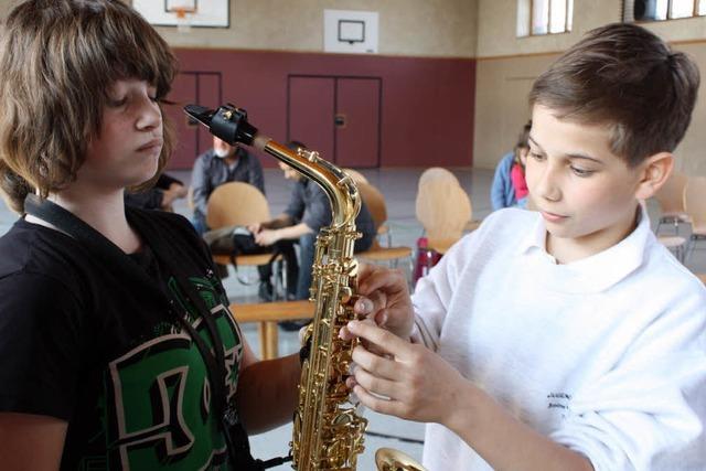 Stadtmusiker geben wieder Unterricht