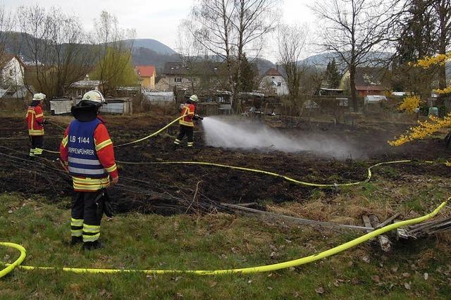 Gartenfeuer mit Folgen