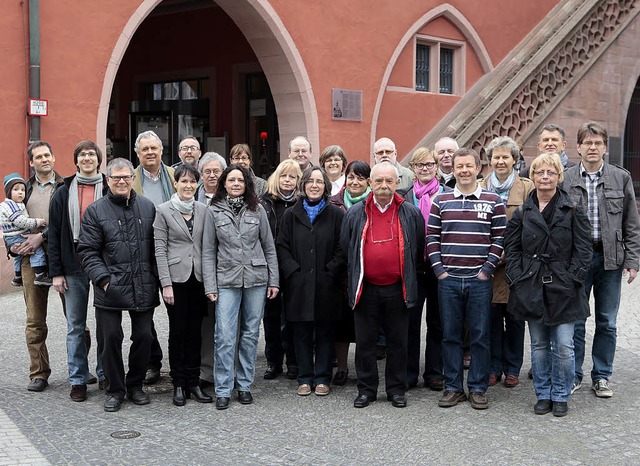 Das Team der BZ in Lahr: Lokalredaktio...hef Wolfram Khli, zweiter von rechts)  | Foto: Christoph Breithaupt