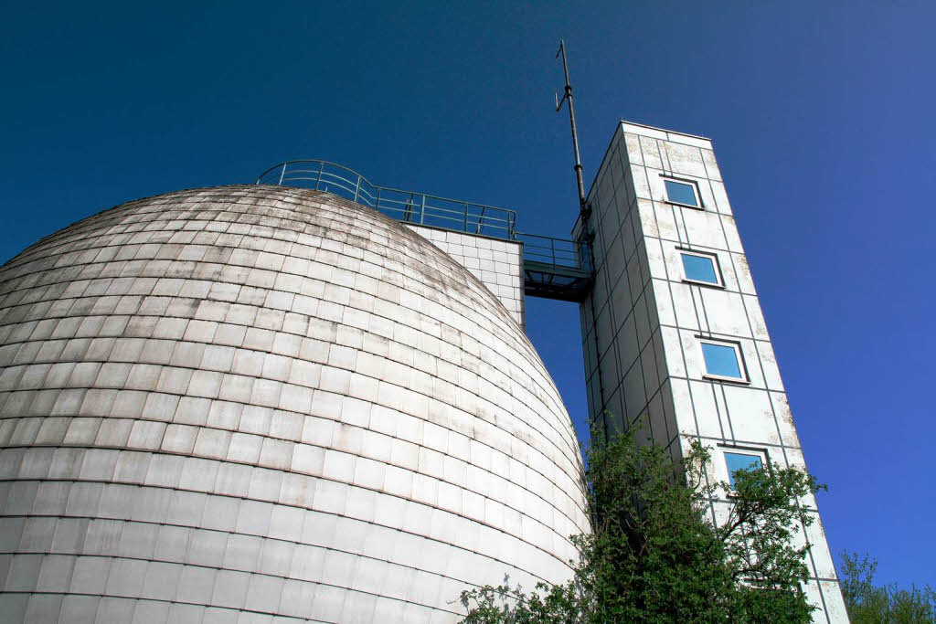 Der Faulturm der Klranlage in Herbolzheim fasst 1000 Kubikmeter Klrschlamm.