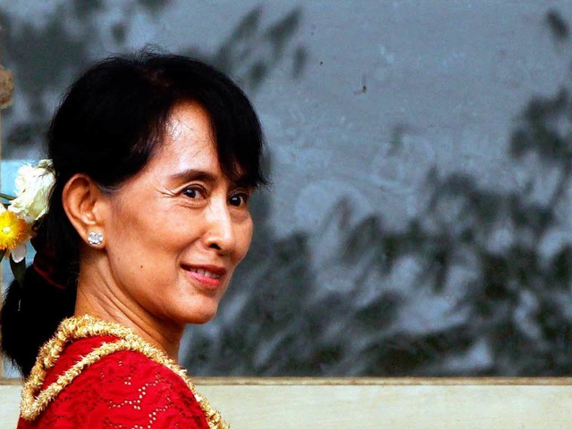 Suu Kyi: Birmas Freiheitsikone.  | Foto: dpa