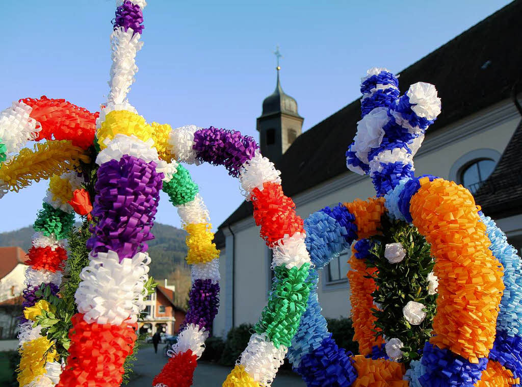 Palmsonntag in Winden. Palmsonntag in Winden.