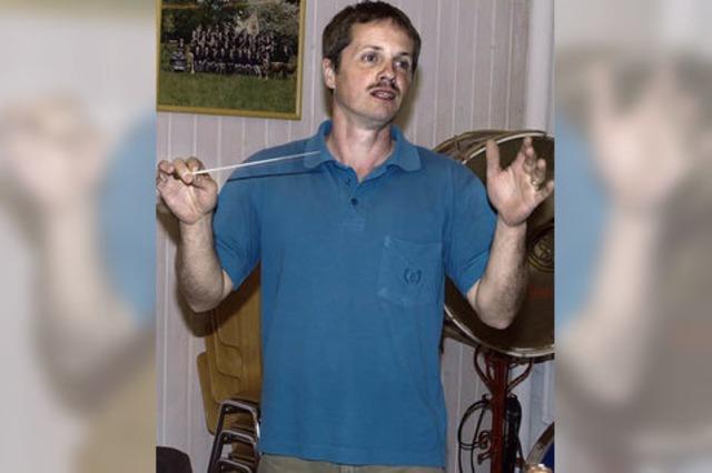 Patrick Mller schwingt letztmals den Dirigentenstab