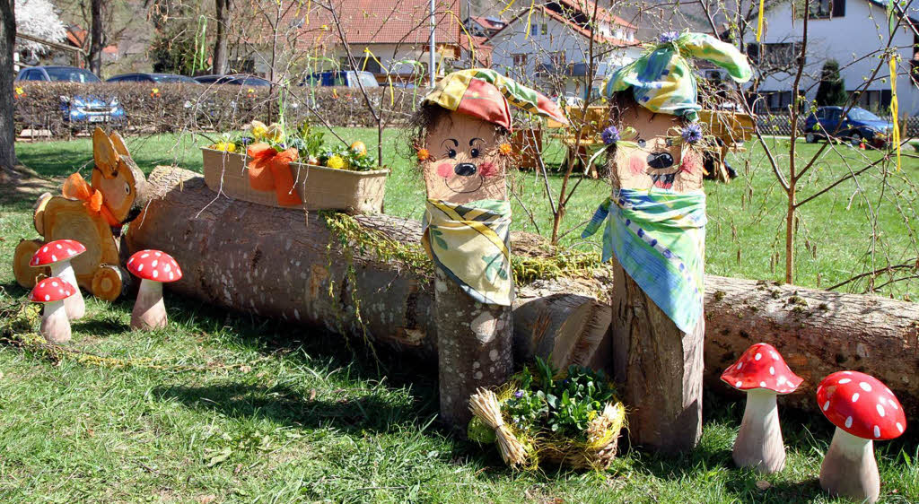 Das Osterdorf in Oberprechtal 2012.